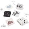 Lot de 10 cartes aux motifs contrastés Deer friends Done by Deer Produit 7