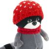 Raton laveur avec bonnet rouge Daisy (15 cm assis) Orange Toys Produit 2