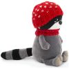 Raton laveur avec bonnet rouge Daisy (15 cm assis) Orange Toys Produit 3