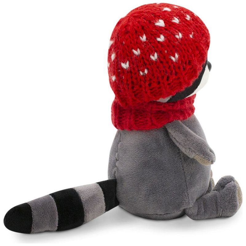 Raton laveur avec bonnet rouge Daisy (15 cm assis) Orange Toys Produit 4