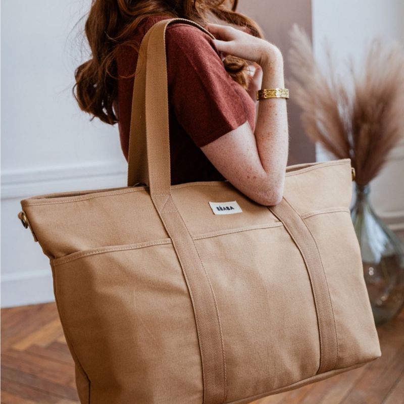 Sac à langer XXL Madrid Ocre Béaba Ambiance 5