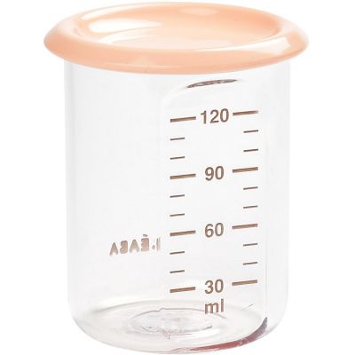 Pot de conservation Baby portion rose nude (120 ml) Béaba