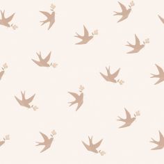 Papier peint Les hirondelles (50 cm x 10 m) - Lilipinso