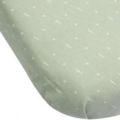 Lot de 2 draps housses Oliver Grafic (50 x 83 cm) - Trois Kilos Sept