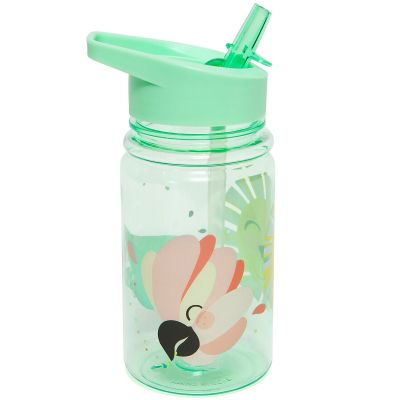 Gourde embout sport Lion verte (400 ml) Petit Monkey