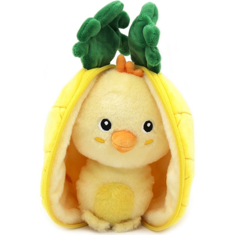 Peluche Les Flipetz Nugget le poussin/ananas Les Déglingos Produit 1 grande taille