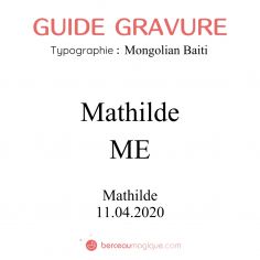 Gravure 1 couvert uniquement - Gravure magique