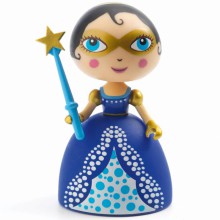 Poupée de plastique Princesse Fairy blue (11 cm)  par Djeco