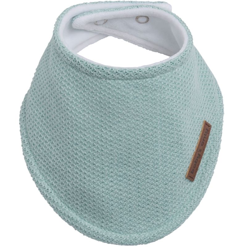 Bavoir bandana vert d'eau Classic Baby's Only