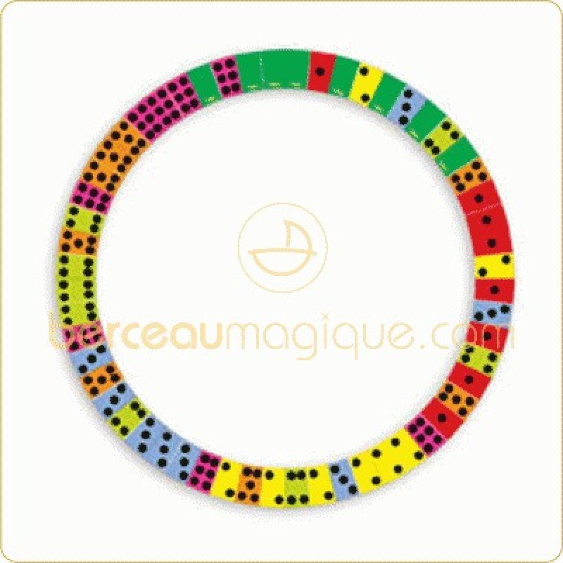 Dominos réversibles, alphabet en cercle Vilac