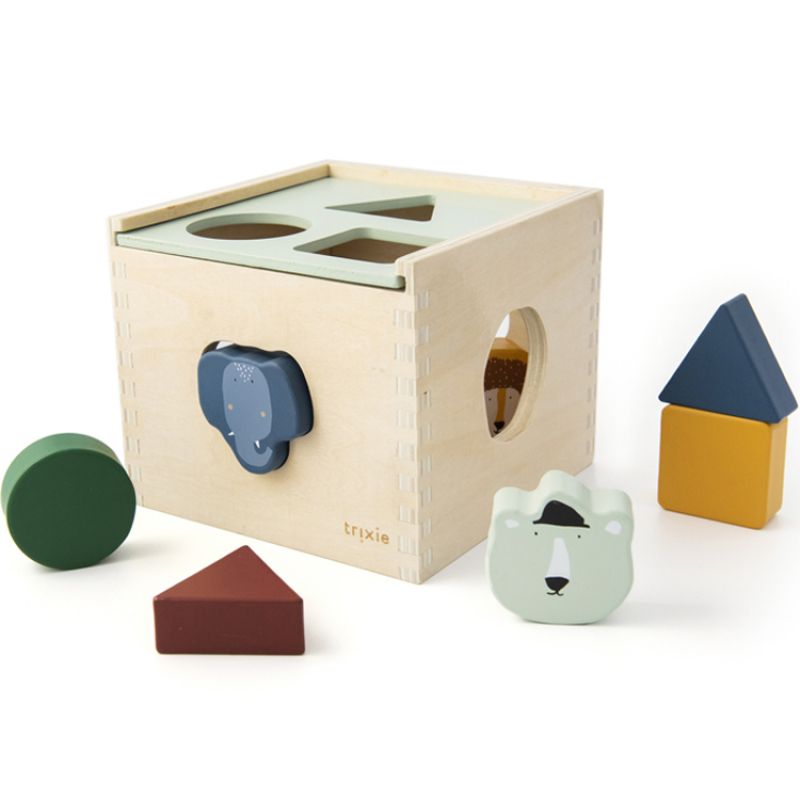 Boîte à formes en bois Animaux Trixie