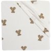 Drap housse en jersey Mini Teddy Bear (40 x 80 cm) Jollein Produit 1