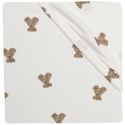 Drap housse en jersey Mini Teddy Bear (40 x 80 cm) Jollein