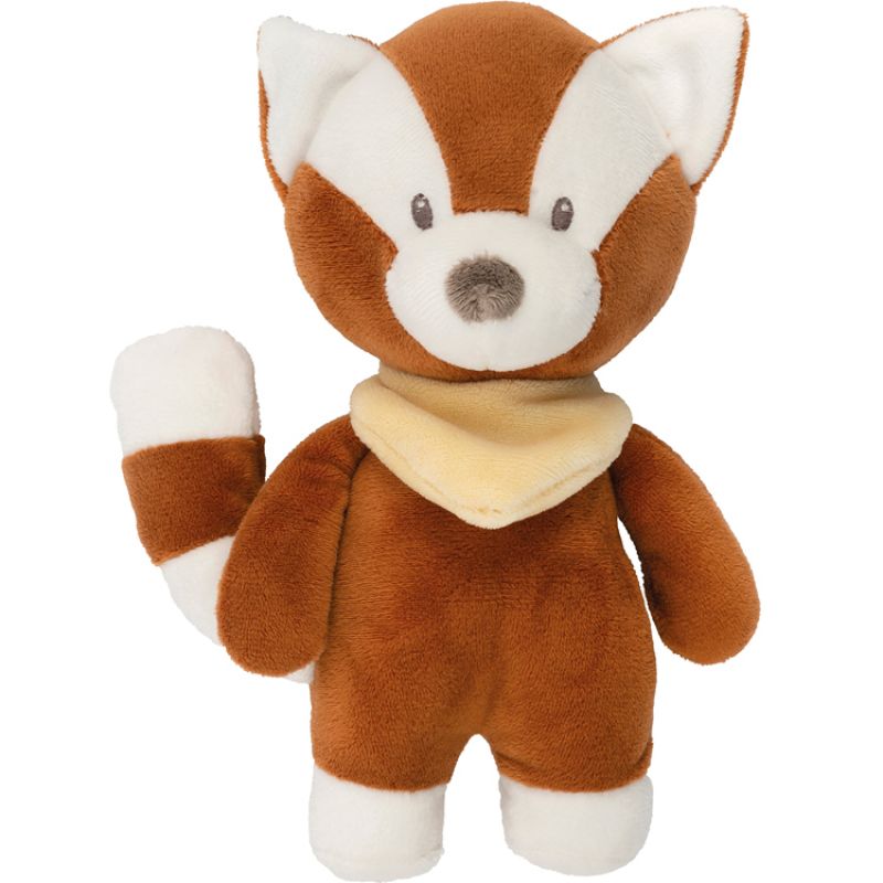 Hochet peluche Boris panda roux Boris & Jungo (21 cm) Nattou