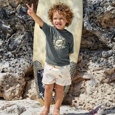 T-shirt anti-UV Sunshine olive foncé (19-24 mois)