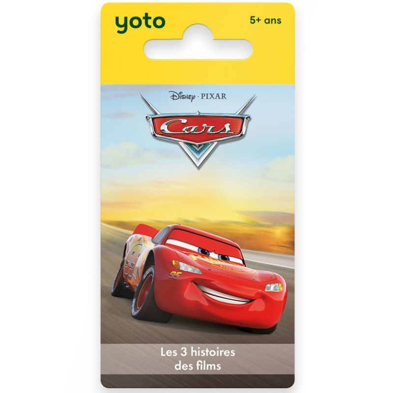 Carte Cars Les 3 histoires des films Yoto Produit 1