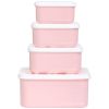 Lot de 4 boîtes à goûter Cœurs - Reconditionné A Little Lovely Company Produit 4