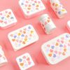 Lot de 4 boîtes à goûter Cœurs - Reconditionné A Little Lovely Company Produit 6