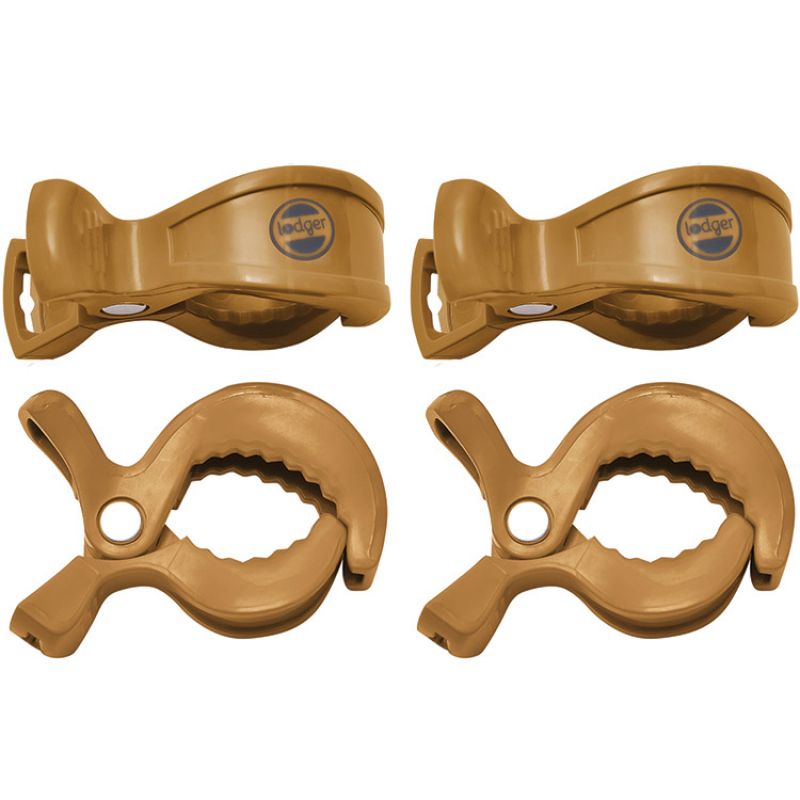 Lot de 4 pinces lange miel Lodger