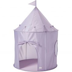 Tente en tissu recyclé Uni mauve - 3 sprouts