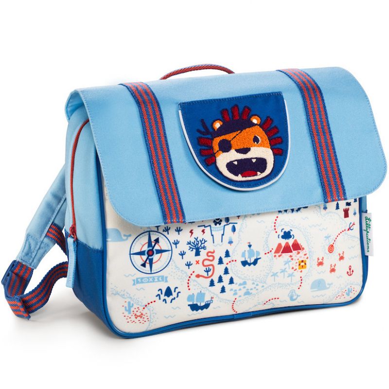 Cartable A4 maternelle Jack le lion pirate Lilliputiens