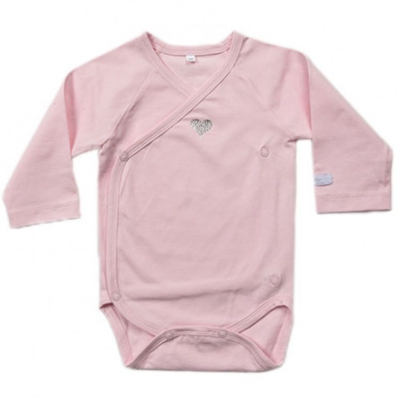 Body manches longues rose Etoiles (1 mois) Maison Nougatine