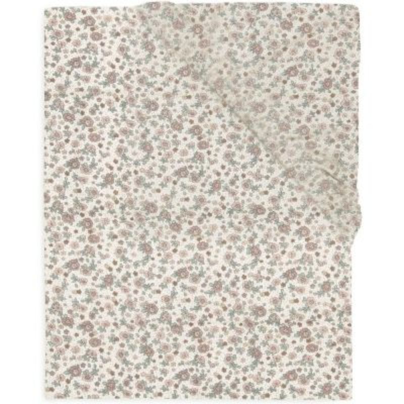 Drap housse en jersey Retro Flowers (60 x 120 cm) Jollein Produit 1 grande taille