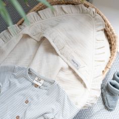 Couverture enveloppante Calm Warm Linen (75 x 75 cm)