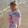 Serviette de plage Dreamy Mermaid Multicolour (60 x 120 cm) Little Dutch Ambiance 2