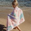 Serviette de plage Dreamy Mermaid Multicolour (60 x 120 cm) Little Dutch Ambiance 6