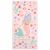 Variation Rose, violet, vert du produit Serviette de plage Dreamy Mermaid Multicolour (60 x 120 cm) de la marque Little Dutch