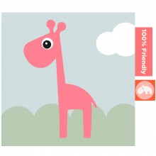 Livre d'éveil girafe  par Done by Deer