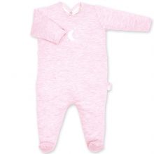 Pyjama léger jersey Bmini rose à points cristal (1-3 mois : 50 à 60 cm)  par Bemini