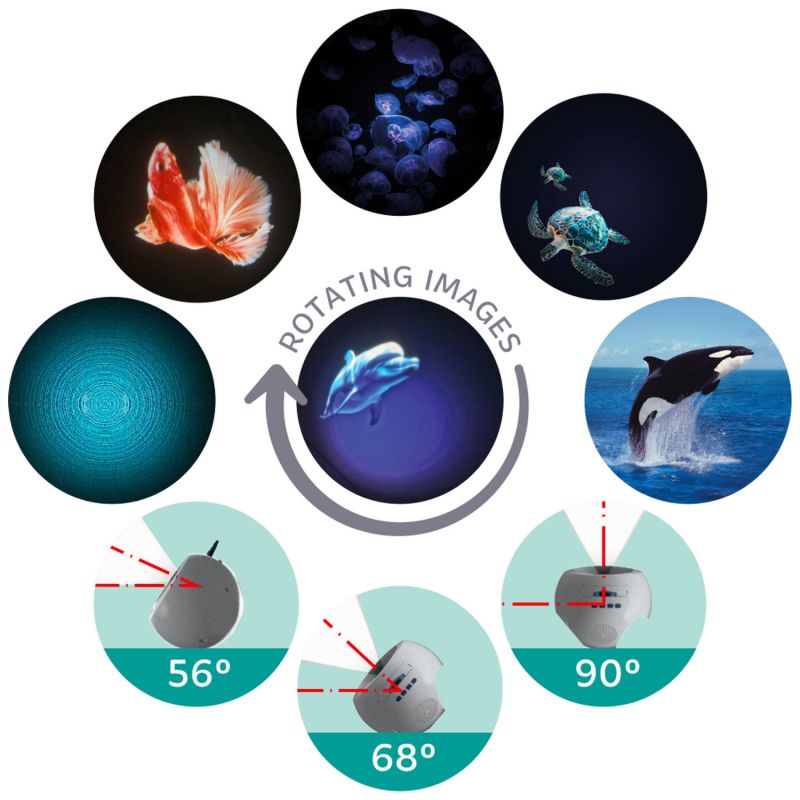 Planétarium projecteur d'images thème Océan KIDYSTAR KIDYWOLF Produit 5