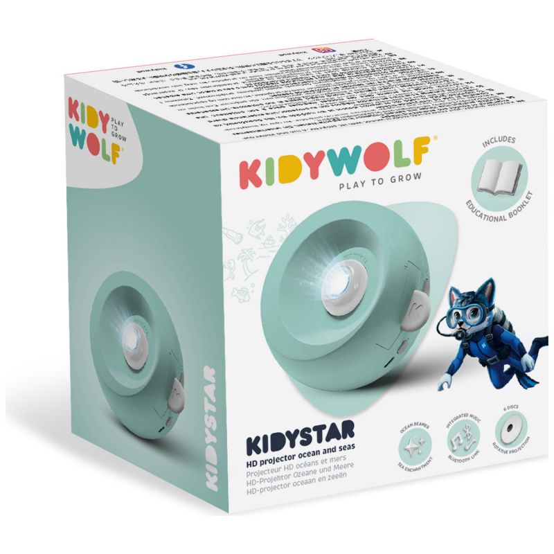 Planétarium projecteur d'images thème Océan KIDYSTAR KIDYWOLF Packaging 9