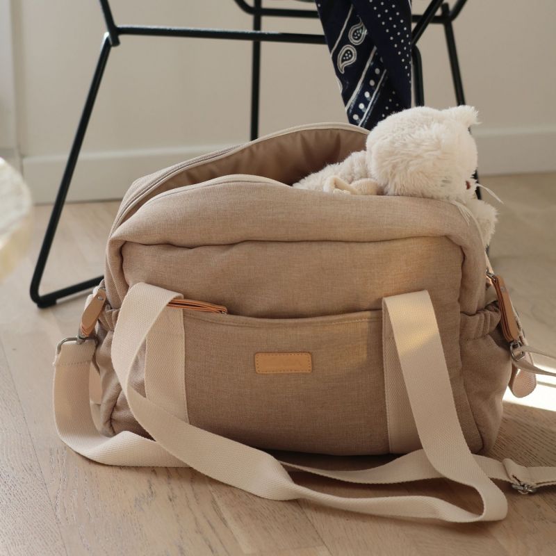 Sac à langer Paris Eco Terre d'argile Béaba Ambiance 2