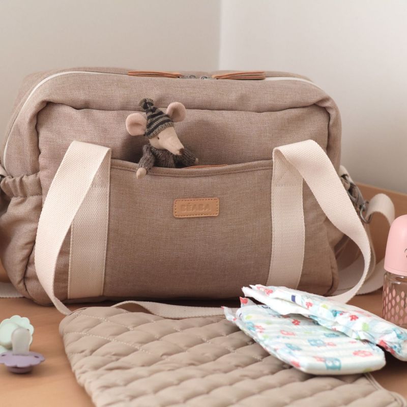 Sac à langer Paris Eco Terre d'argile Béaba Ambiance 7