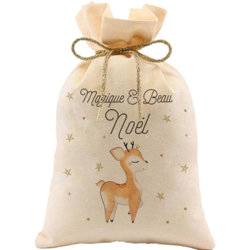 Hotte de Noël Renne Gaëlle Duval