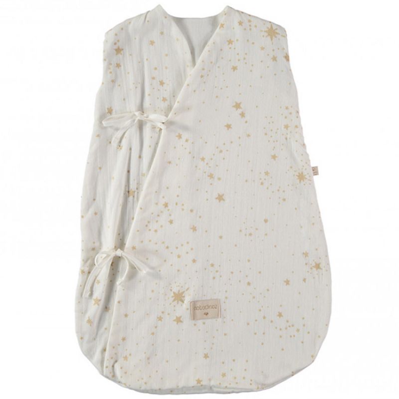 Gigoteuse légère Dreamy Gold stella blanc (90 cm) Nobodinoz