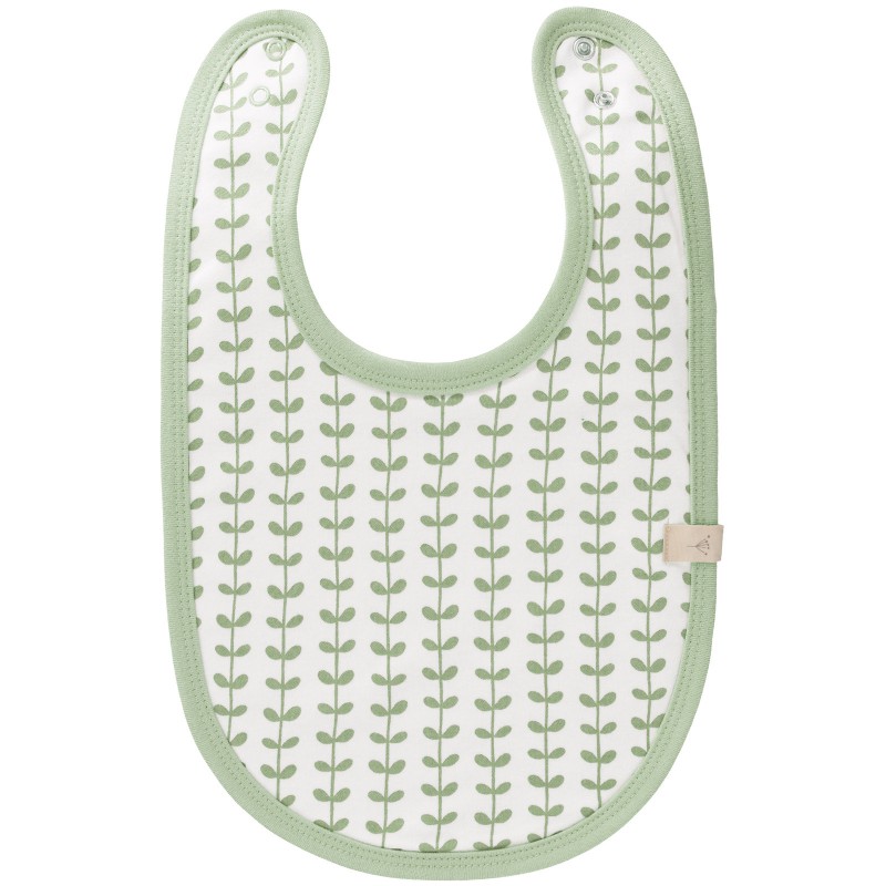 Bavoir Feuille verte Fresk