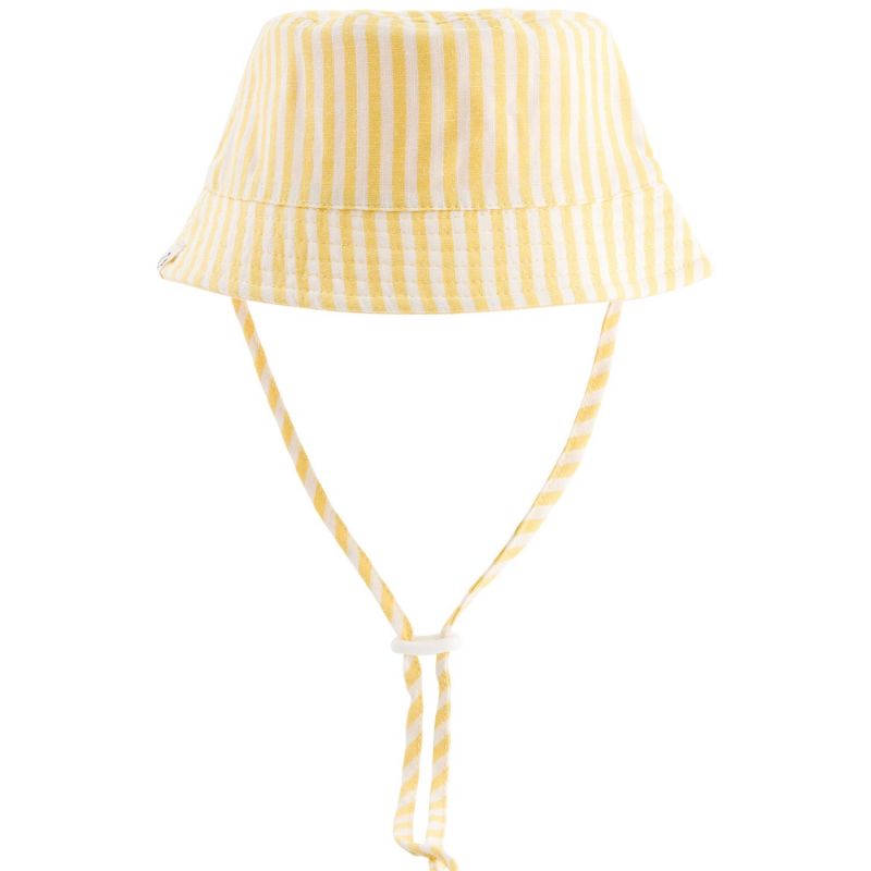 Bob bébé Sunshine large rayure jaune (3-6 mois) Chamaye Produit 3