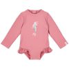 Maillot de bain manches longues 1 pièce à volants Dreamy Pink (3-4 ans) Little Dutch Produit 1