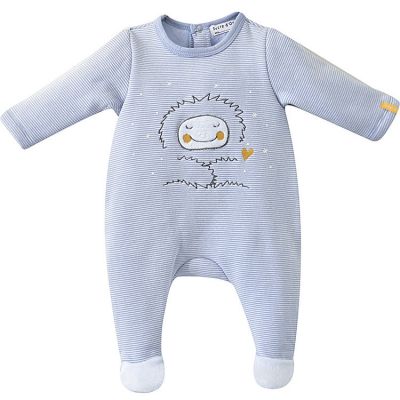 Pyjama Dors bien Petit Yeti rayé (18 mois) Sucre d'orge