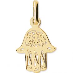 Pendentif Main de Fatma ornementale (or jaune 375°) - Lucas Lucor