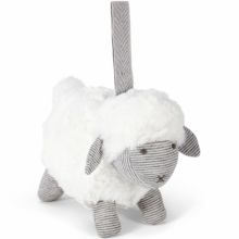 Peluche à suspendre Welcome to the World mouton gris  par Mamas and Papas