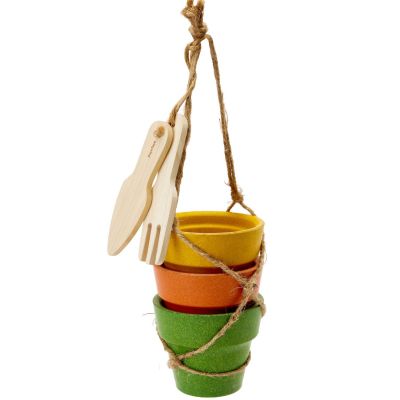 Pots et accessoires du potager en bois