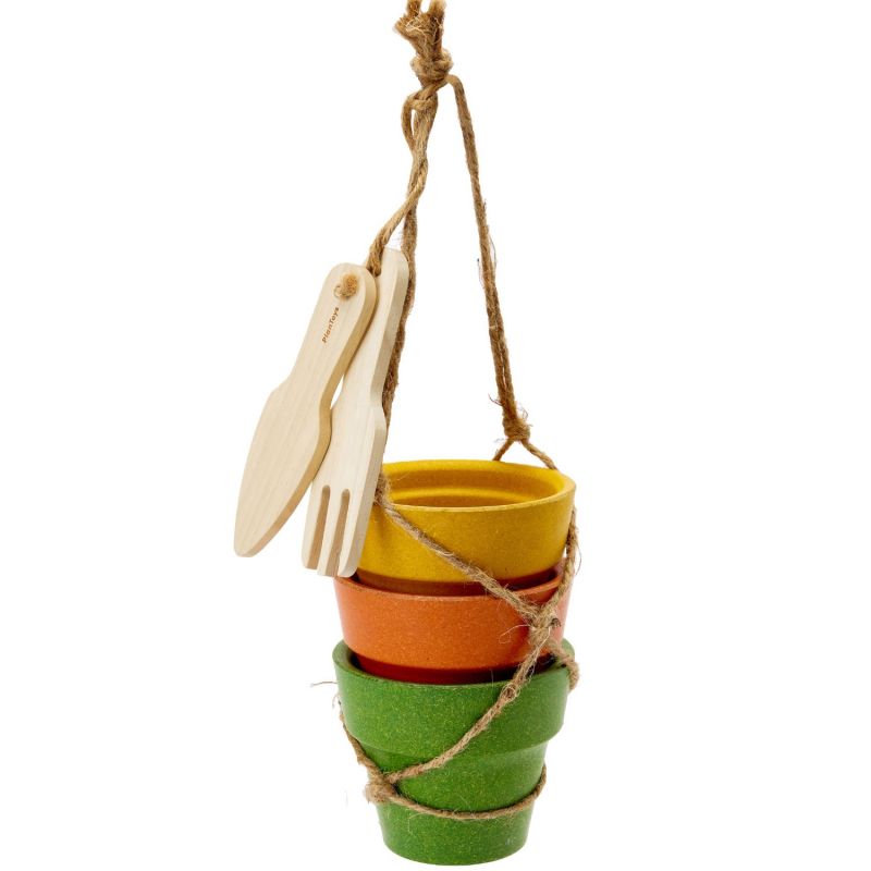 Pots et accessoires du potager en bois Plan Toys Produit 2