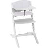 Chaise haute évolutive Nala Blanche avec tablette et coussin Geuther Produit 1