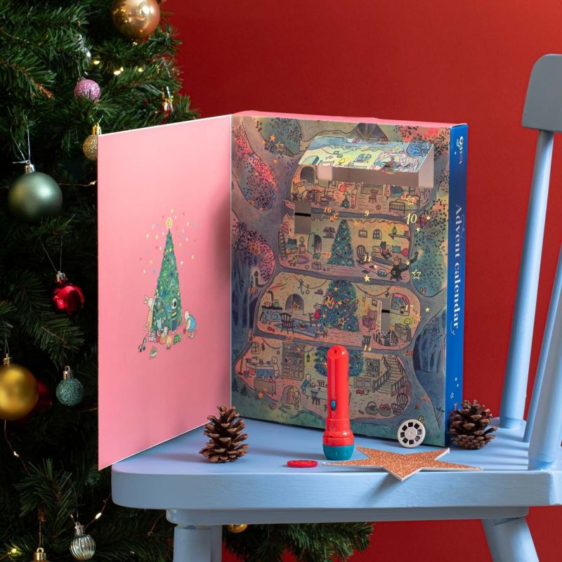 Calendrier de l'avent Lampe à histoires La Grande Famille Moulin Roty Ambiance 2