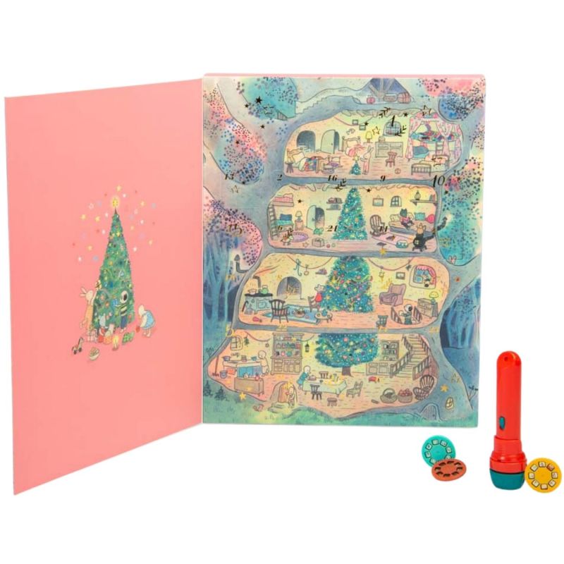 Calendrier de l'avent Lampe à histoires La Grande Famille Moulin Roty Produit 3